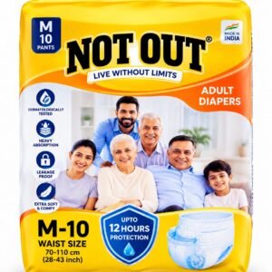 Not Out Adult Diapers & Pants – Overnight Protection (10 Units)